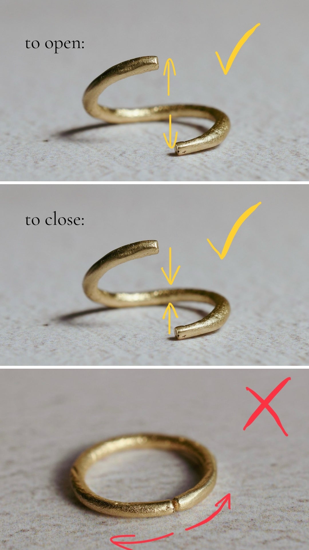 9 Carat Gold Sleeper Earrings